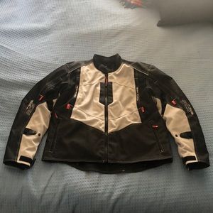 Sedici Air Control System Motorcycle Jacket Size 2XL EUC.